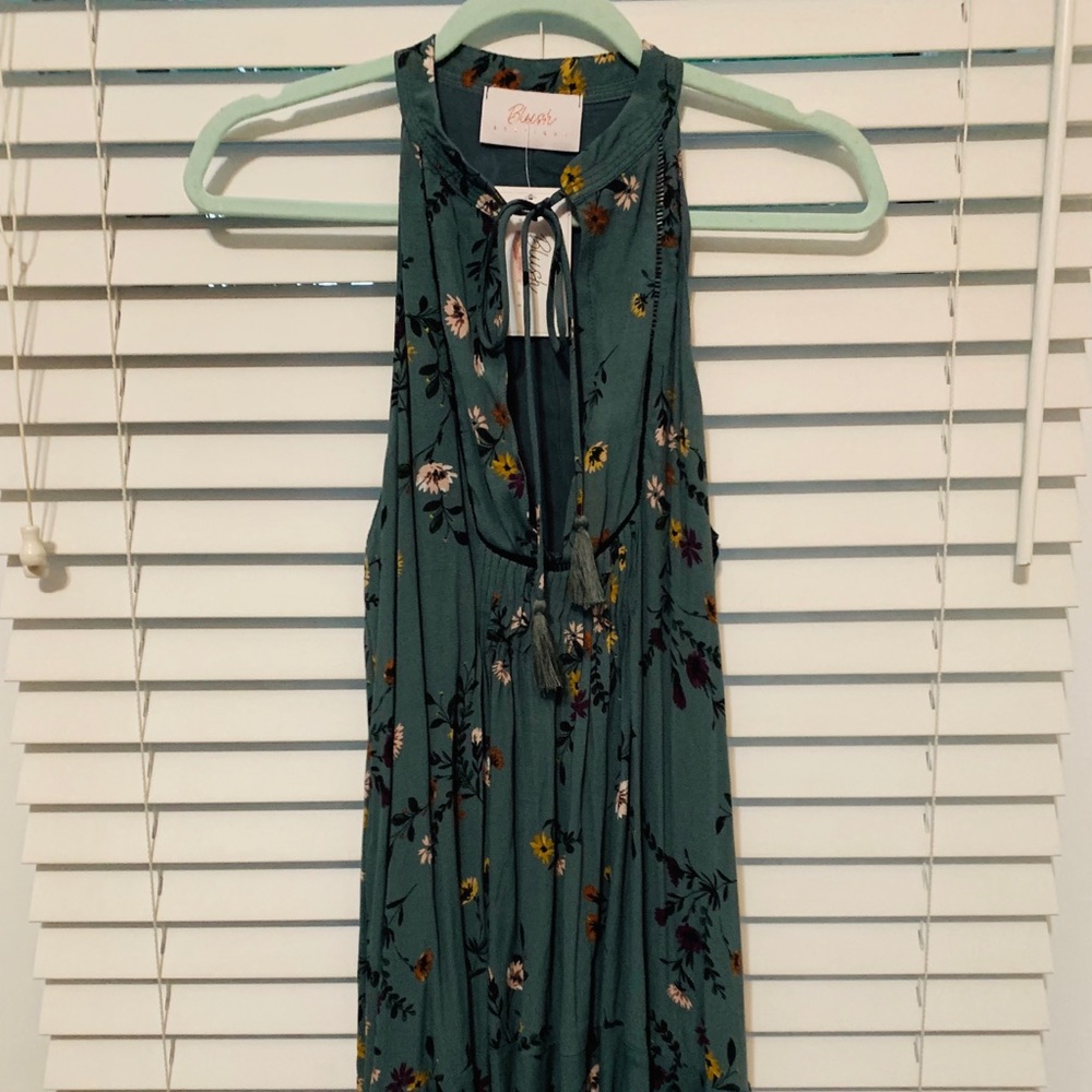 Boho Floral Tunic Dress. New with tags.